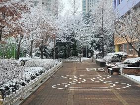우리 학교 겨울 풍경